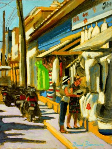 Print of Figurative Travel Paintings by David Zimmerman