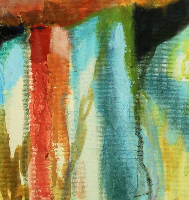 Original Abstract Expressionism Abstract Painting by David Zimmerman