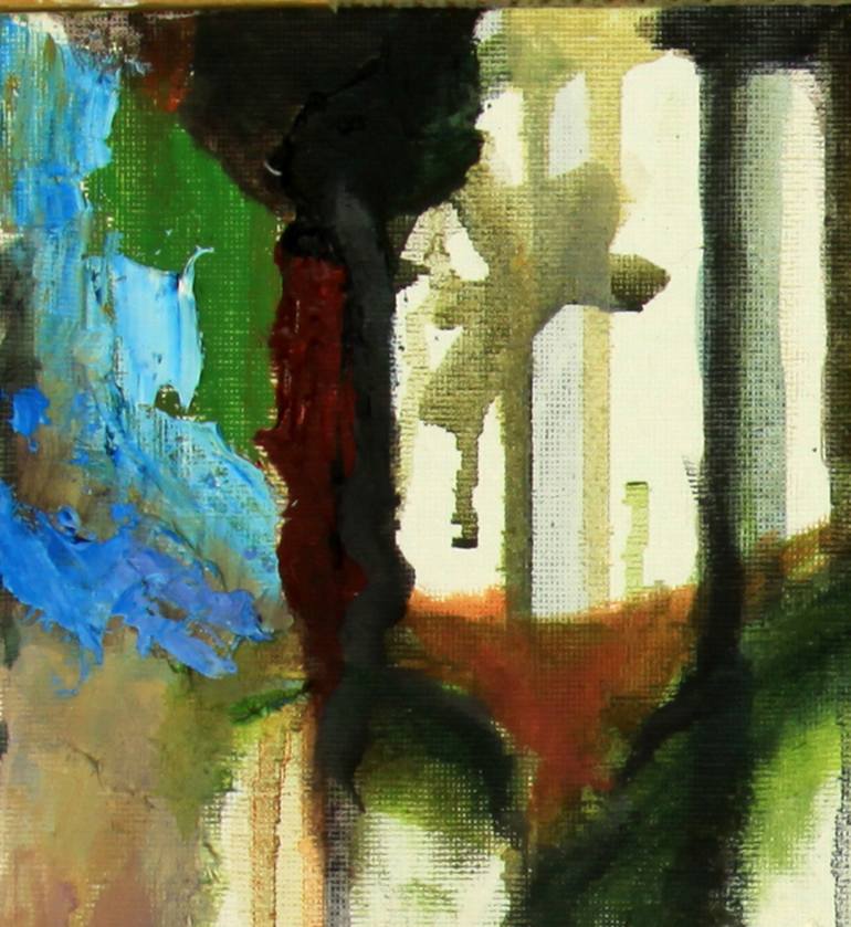 Original Abstract Expressionism Abstract Painting by David Zimmerman
