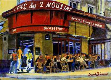 Print of Figurative Cities Paintings by David Zimmerman