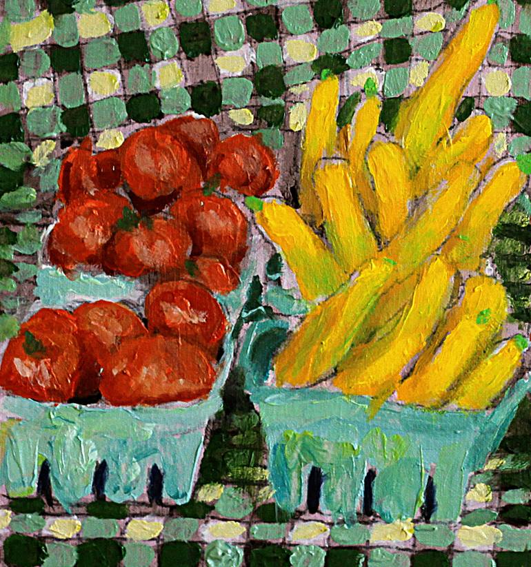 Original Figurative Still Life Painting by David Zimmerman