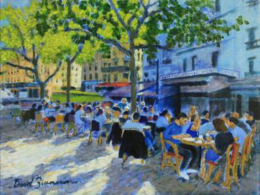 Print of Figurative Cities Paintings by David Zimmerman