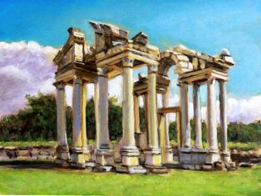 Print of Fine Art Architecture Paintings by David Zimmerman