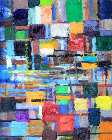 Original Abstract Expressionism Abstract Paintings by David Zimmerman
