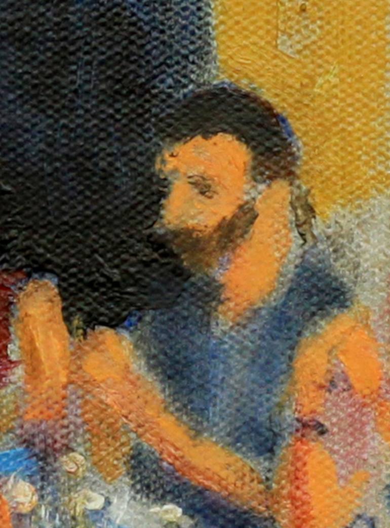 Original Figurative People Painting by David Zimmerman