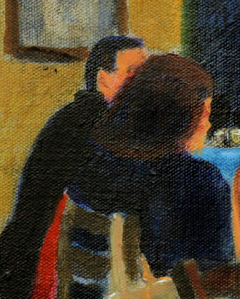 Original Figurative People Painting by David Zimmerman