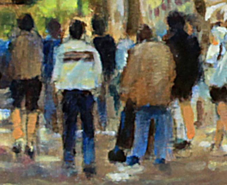 Original Figurative Travel Painting by David Zimmerman