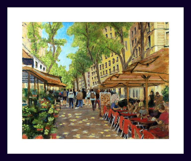 Original Figurative Travel Painting by David Zimmerman