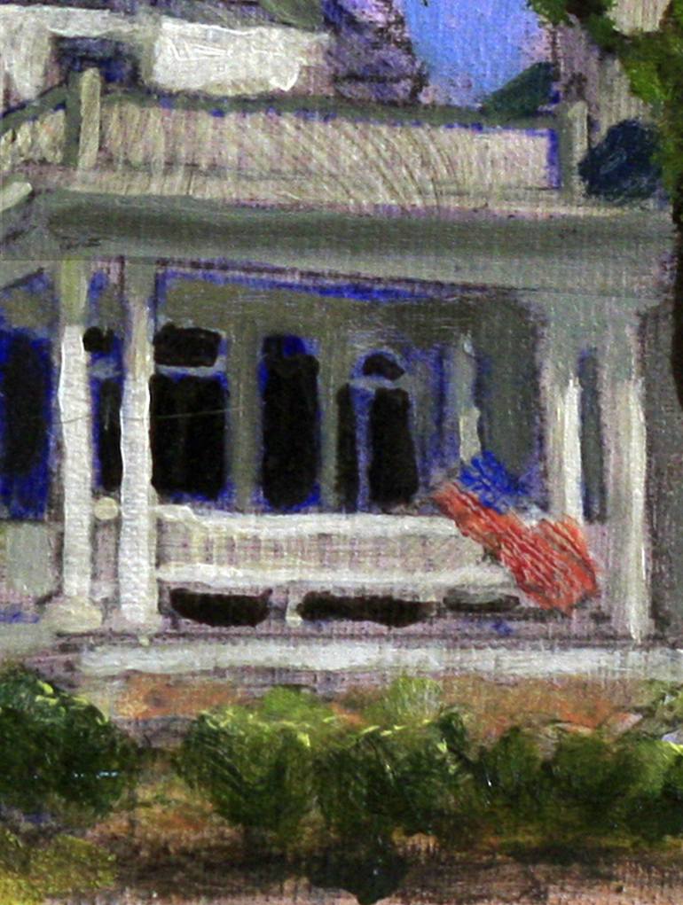 Original Contemporary Architecture Painting by David Zimmerman
