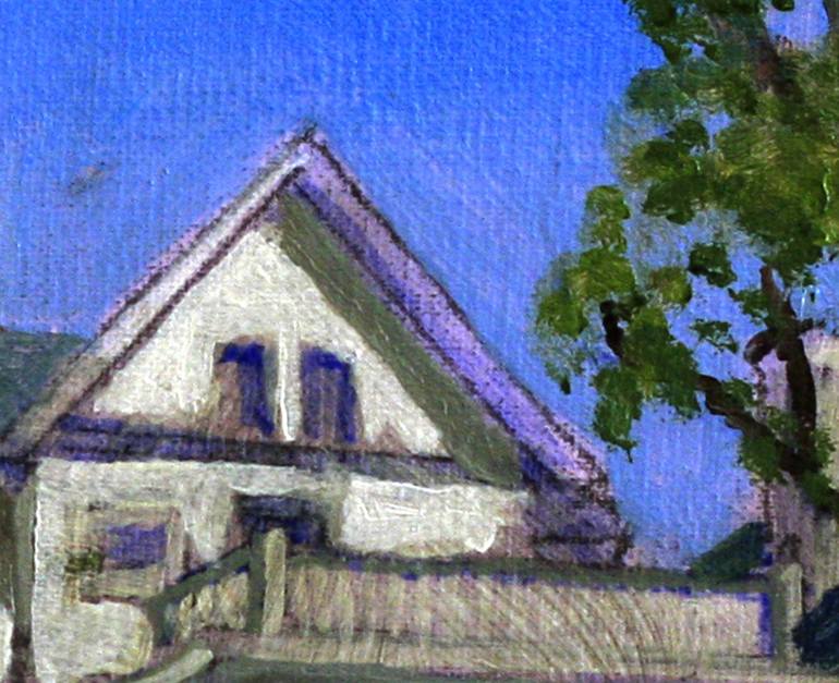 Original Contemporary Architecture Painting by David Zimmerman