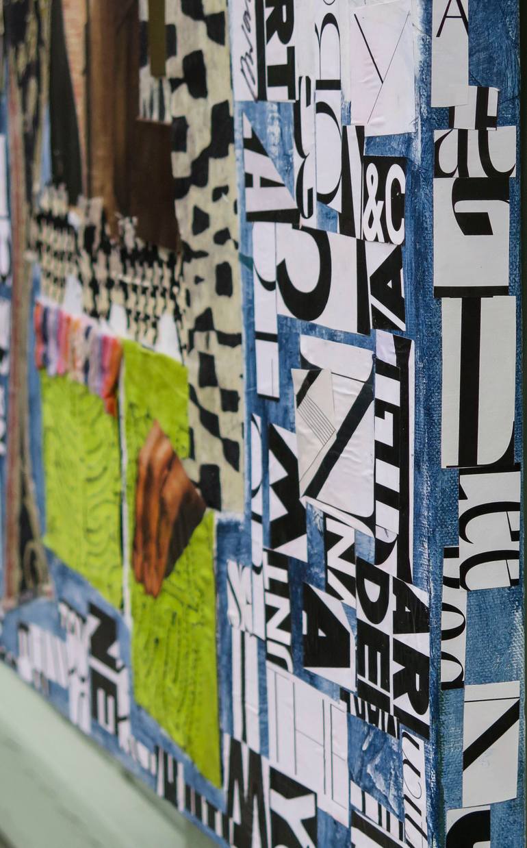 Original Figurative Abstract Mixed Media by Mona Dworkin