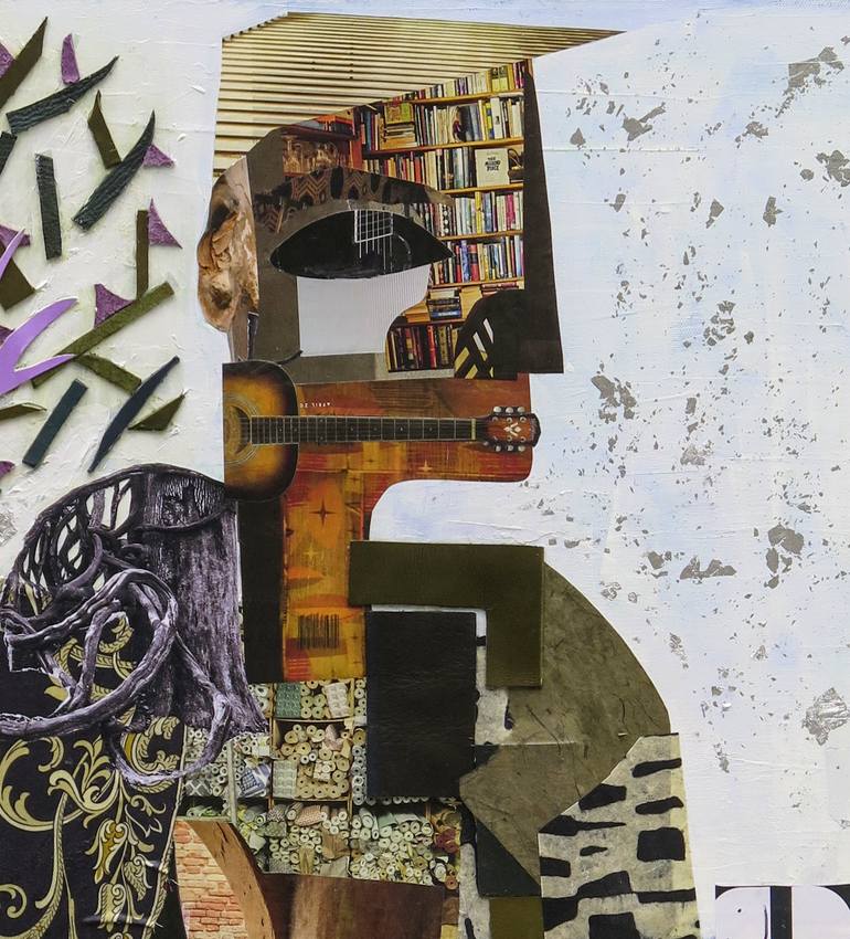 Original Figurative Abstract Mixed Media by Mona Dworkin