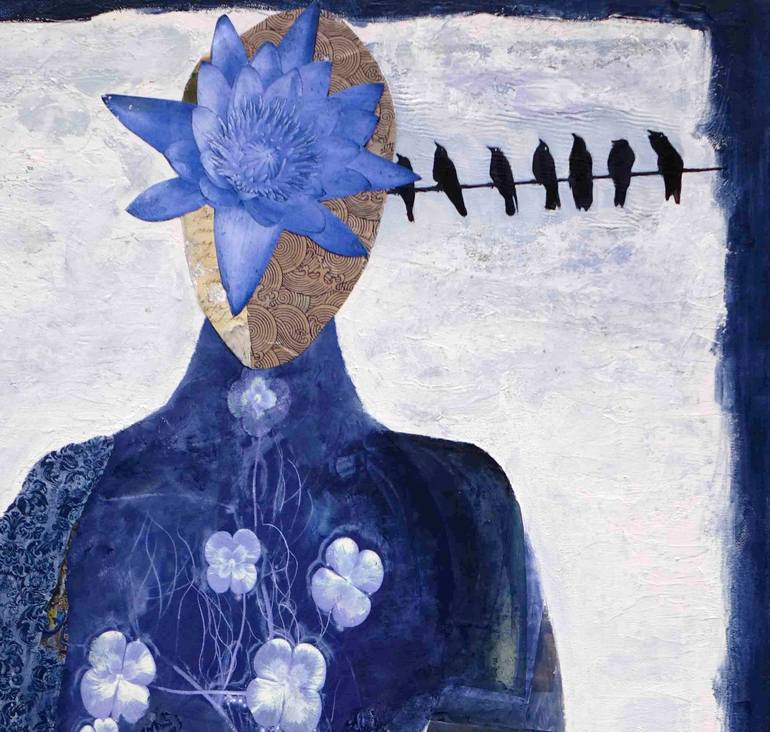 Original Contemporary Women Painting by Mona Dworkin