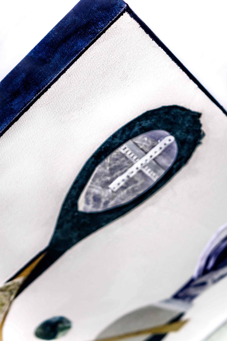 Original Abstract Love Mixed Media by Mona Dworkin