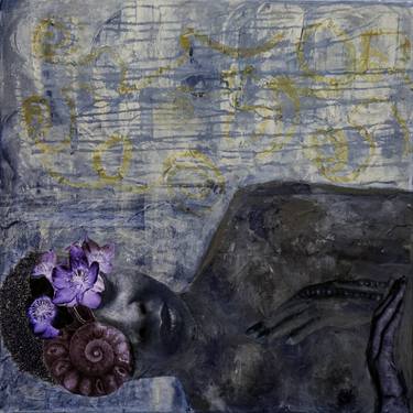 Original Contemporary Nude Painting by Mona Dworkin