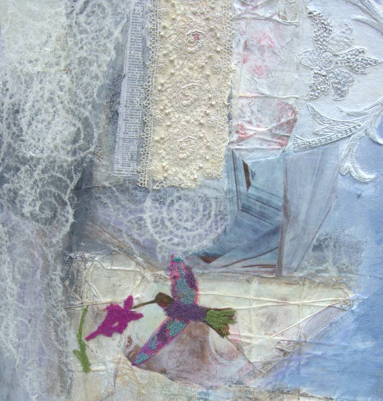 Original Abstract Women Painting by Mona Dworkin