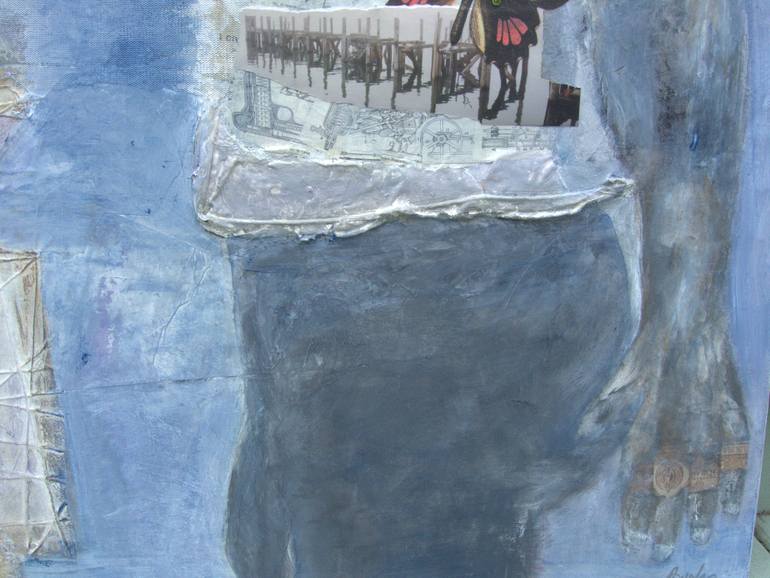 Original Abstract Women Painting by Mona Dworkin
