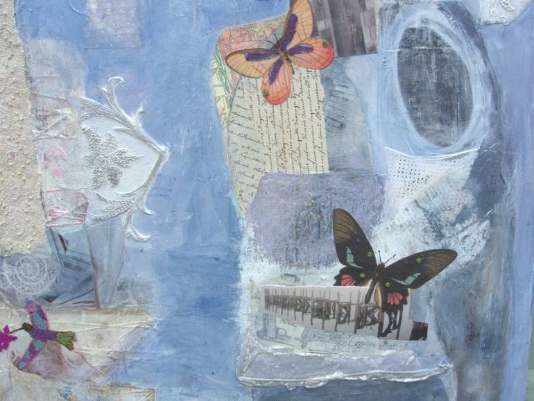 Original Abstract Women Painting by Mona Dworkin