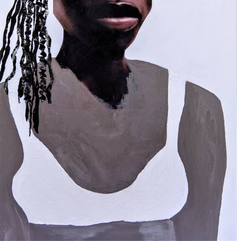 Original Figurative Portrait Painting by Mona Dworkin