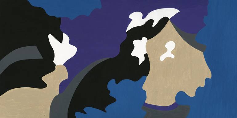 Original Abstract Expressionism Abstract Paintings by Aj Rojas