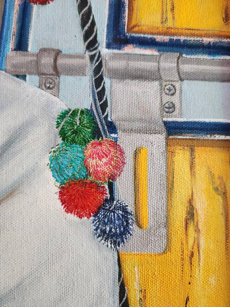 Original Photorealism People Painting by Monica Arya