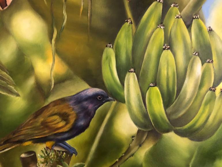 Original Realism Floral Painting by Larisa Ruy