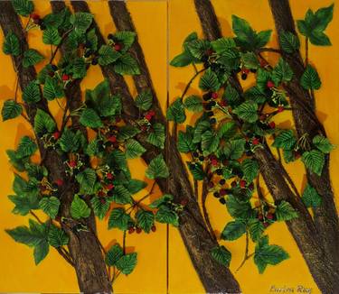 Original Realism Garden Sculpture by Larisa Ruy