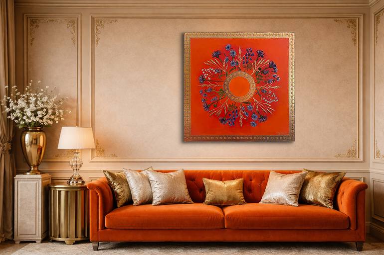 Original Realism Floral Mixed Media by Larisa Ruy