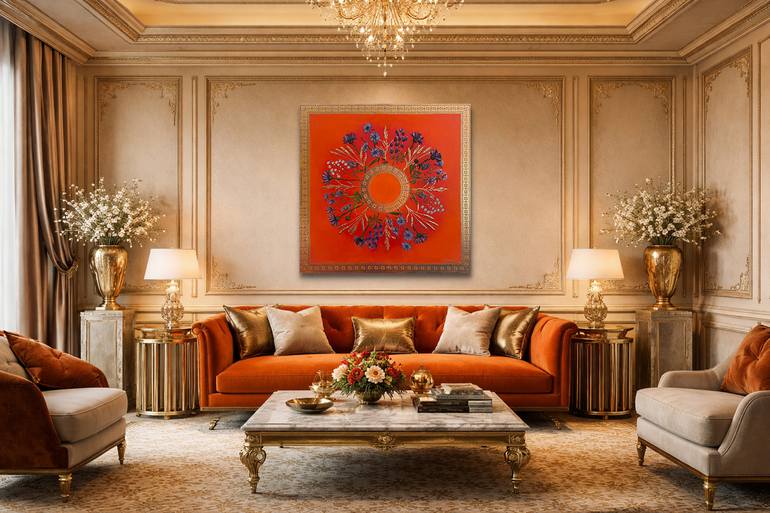 Original Realism Floral Mixed Media by Larisa Ruy