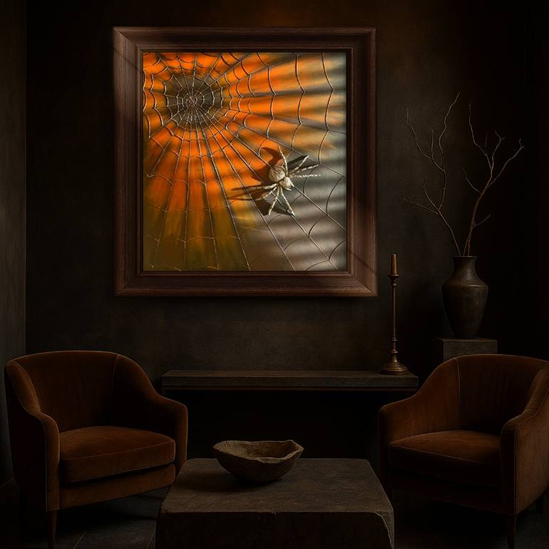 Original Conceptual Animal Painting by Larisa Ruy