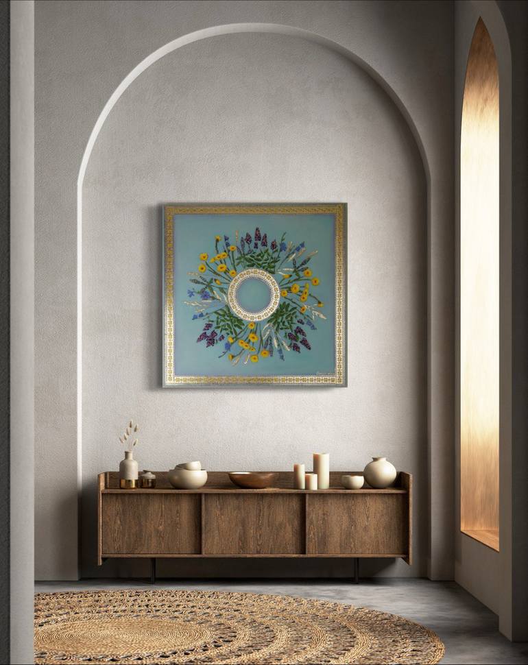 Original Realism Floral Painting by Larisa Ruy