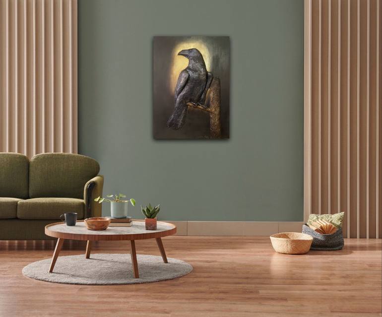 Original Art Deco Animal Painting by Larisa Ruy