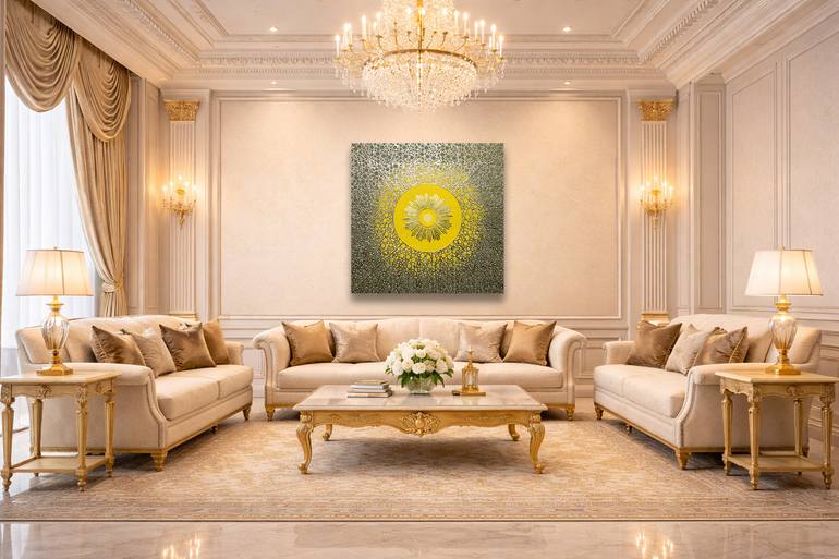 Original Art Deco Abstract Mixed Media by Larisa Ruy