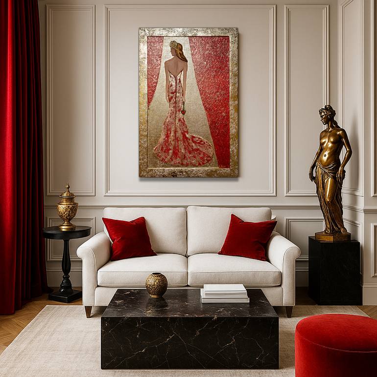 Original Conceptual Women Painting by Larisa Ruy