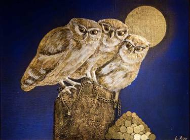 Original Conceptual Animal Paintings by Larisa Ruy