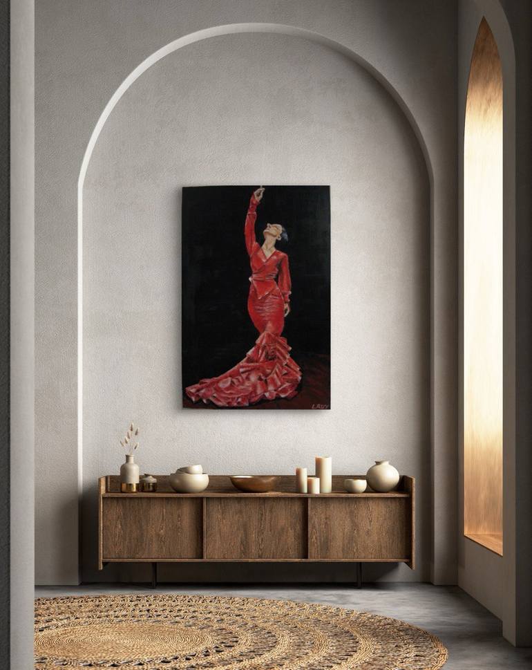 Original Expressionism Women Painting by Larisa Ruy