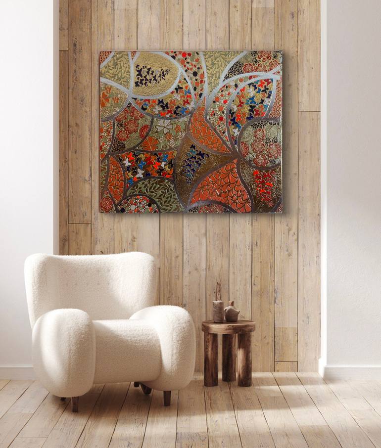 Original Contemporary Abstract Painting by Larisa Ruy
