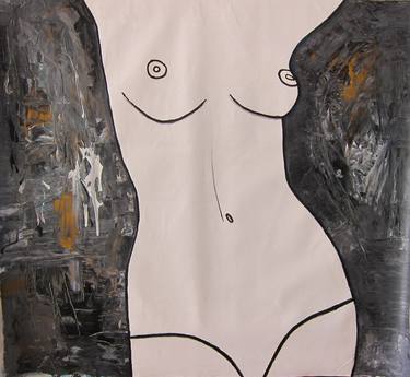 Print of Abstract Nude Paintings by Steven Pitt