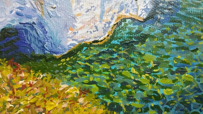 Original Impressionism Seascape Painting by Vasilis Ioannou