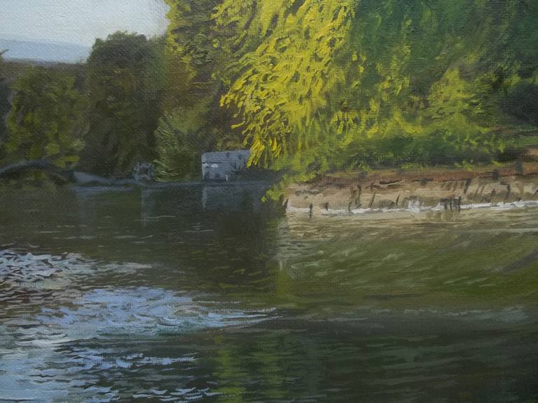 Original Realism Landscape Painting by Vasileios Ioannou