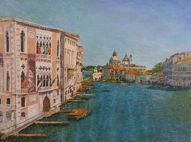 Original Realism Cities Paintings by Vasilis Ioannou