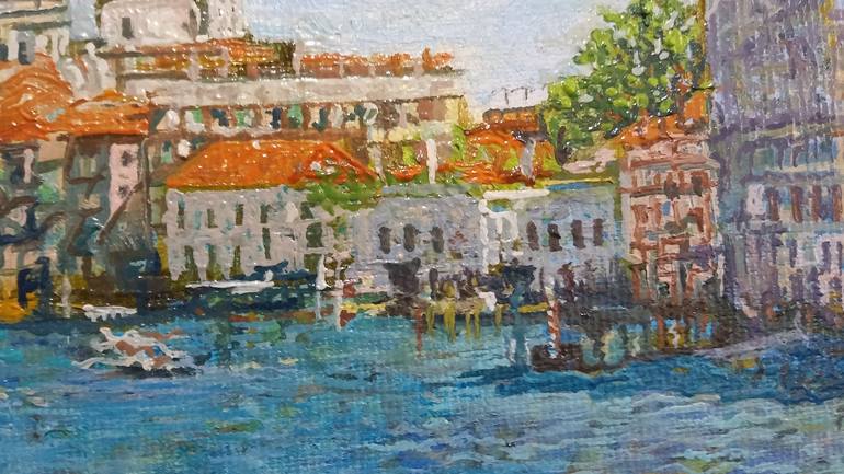 Original Realism Cities Painting by Vasilis Ioannou