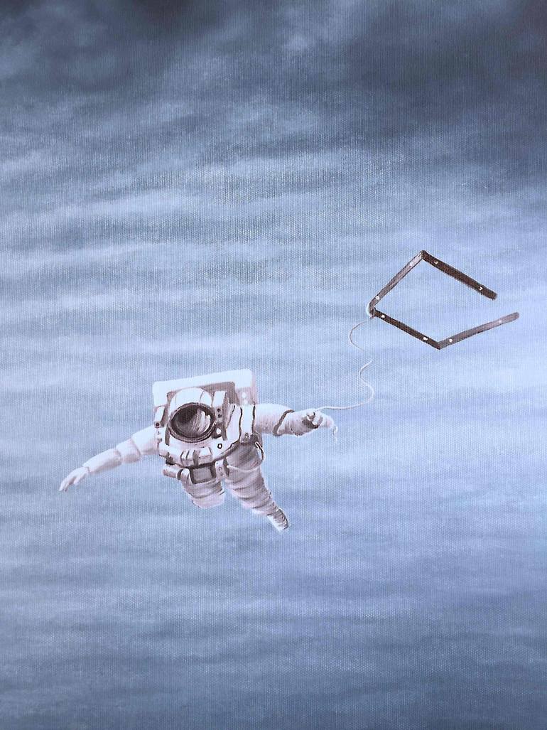 Original Surrealism Fantasy Painting by Beklan Kizilcay