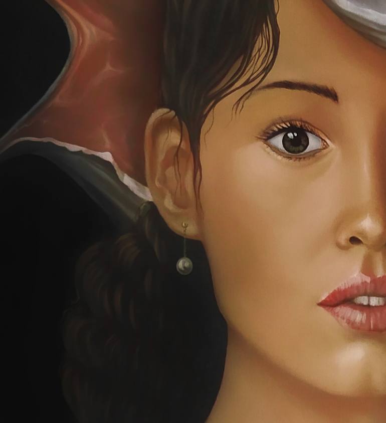 Original Surrealism Fantasy Painting by Beklan Kizilcay