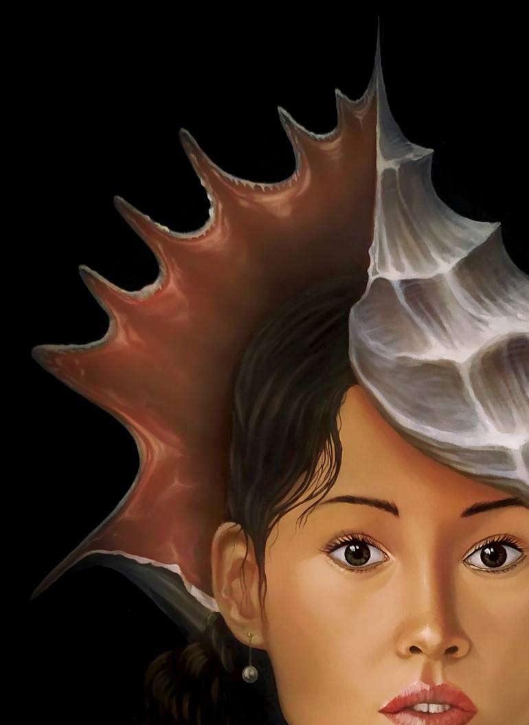 Original Surrealism Fantasy Painting by Beklan Kizilcay