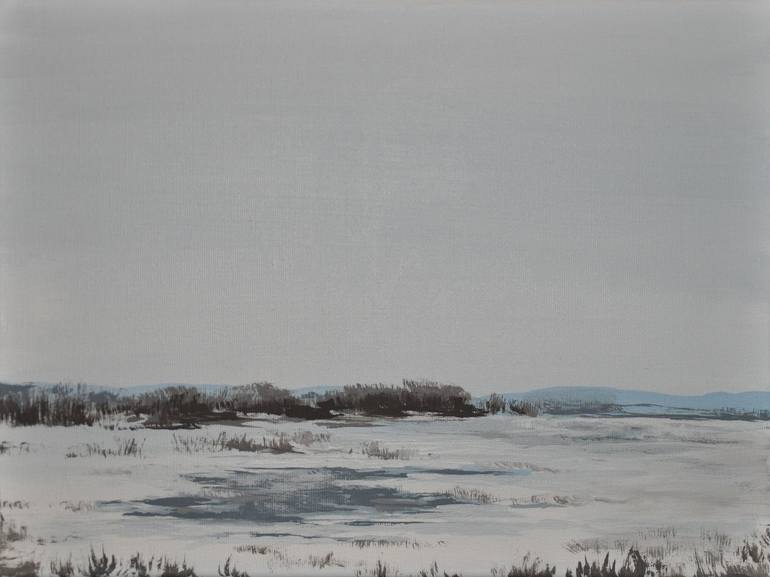 Original Landscape Painting by Greta Koncz | Other Art on Canvas | On the way I.