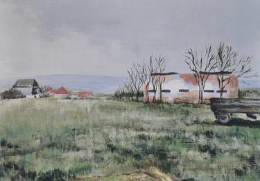 Original Realism Landscape Paintings by Greta Koncz