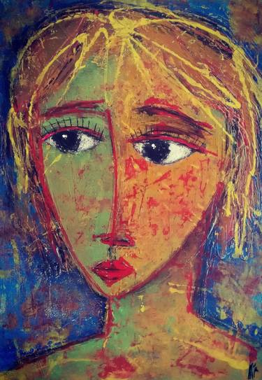 Original Women Paintings by Antonio Coelho Art