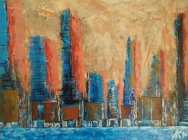 Original Abstract Paintings by Antonio Coelho Art