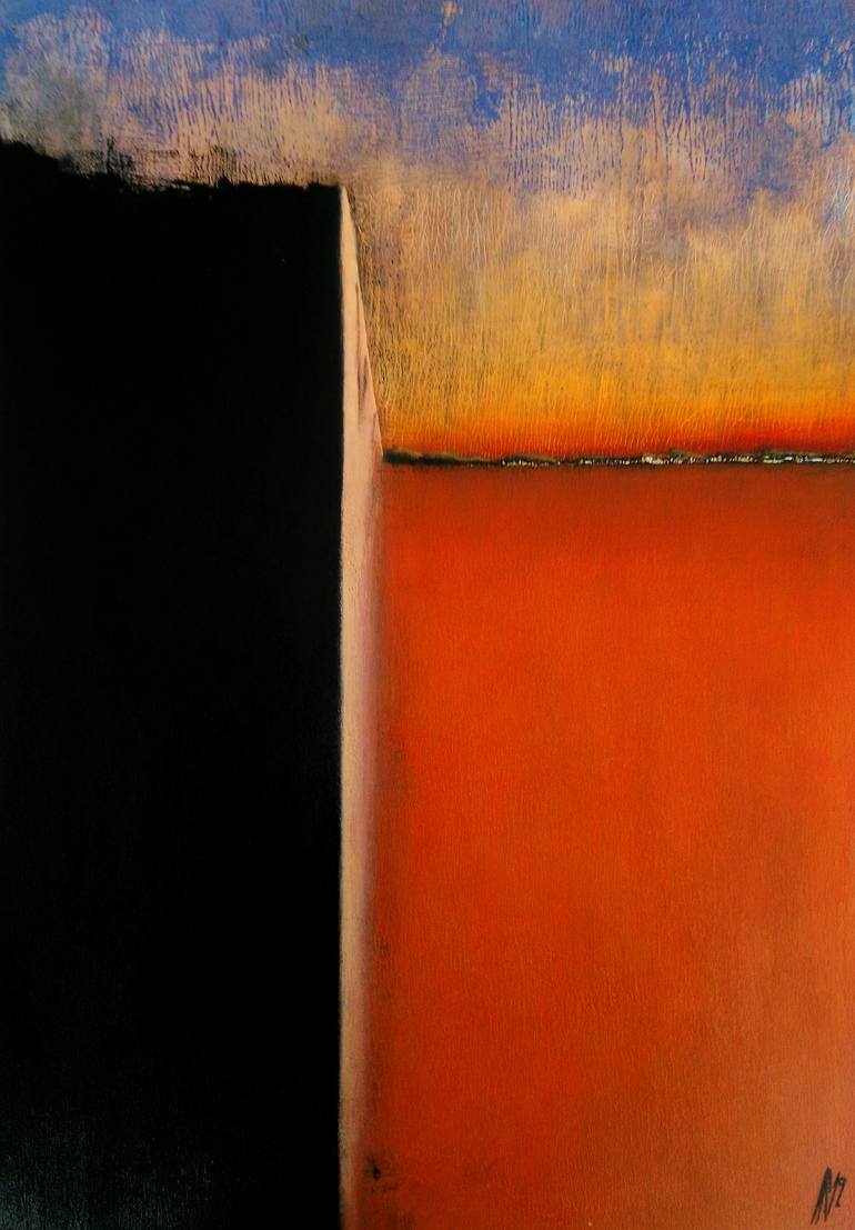 BORDER WALL Painting by Antonio Coelho Art Saatchi Art